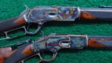  BEAUTIFUL PAIR OF A 1873 AND A 1876 DELUXE RIFLES COMPLETELY RESTORED
- 1 of 20