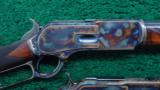  BEAUTIFUL PAIR OF A 1873 AND A 1876 DELUXE RIFLES COMPLETELY RESTORED
- 2 of 20