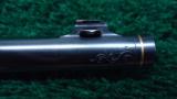 FANTASTIC FACTORY ENGRAVED GOLD INLAID WINCHESTER MODEL 1886 LIGHT WEIGHT RIFLE - 10 of 25