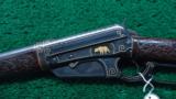 WINCHESTER MODEL 1895 STYLE NUMBER 1 ENGRAVED DELUXE RIFLE - 2 of 25