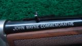 JOHN WAYNE COMMEMORATIVE MODEL 94 WINCHESTER SADDLE RING CARBINE - 13 of 24