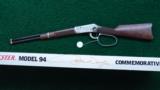 JOHN WAYNE COMMEMORATIVE MODEL 94 WINCHESTER SADDLE RING CARBINE - 23 of 24