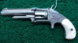  SMITH & WESSON NUMBER 1-1/2 ENGRAVED REVOLVER - 2 of 11