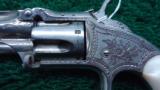  SMITH & WESSON NUMBER 1-1/2 ENGRAVED REVOLVER - 3 of 11