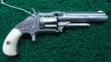  SMITH & WESSON NUMBER 1-1/2 ENGRAVED REVOLVER - 1 of 11