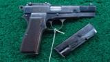  WWII FN BROWNING HI-POWER NAZI MARKED PISTOL - 1 of 14