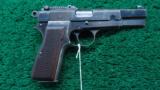  WWII FN BROWNING HI-POWER NAZI MARKED PISTOL - 3 of 14