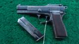  WWII FN BROWNING HI-POWER NAZI MARKED PISTOL - 2 of 14