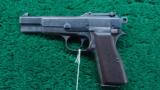  WWII FN BROWNING HI-POWER NAZI MARKED PISTOL - 4 of 14