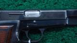  BELGIUM BROWNING HI-POWER PISTOL - 6 of 9