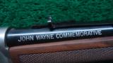  JOHN WAYNE COMMEMORATIVE MODEL 94 WINCHESTER SADDLE RING CARBINE - 12 of 24