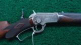 BEAUTIFUL ENGRAVED DELUXE MARLIN MODEL 1897 RIFLE - 1 of 21