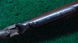 ANTIQUE WINCHESTER 1892 RIFLE WITH DOUBLE SET TRIGGERS - 9 of 15