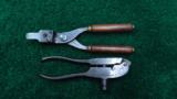 WINCHESTER MODEL 1882 RELOADING TOOL & MOLD SET IN 22 WCF CALIBER - 1 of 15