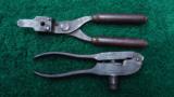 WINCHESTER MODEL 1882 RELOADING TOOL & MOLD SET IN 38 WCF CALIBER - 1 of 14