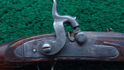 MINIATURE CHILD-SIZED FULL STOCK KENTUCKY RIFLE - Image 7 of 13