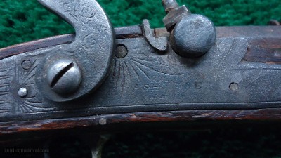 MINIATURE CHILD-SIZED FULL STOCK KENTUCKY RIFLE - Image 11 of 13