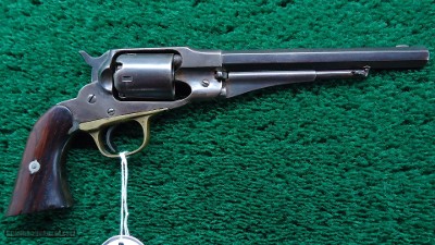 VERY RARE REMINGTON NEW MODEL POLICE SA PERCUSSION REVOLVER
