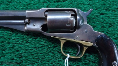 VERY RARE REMINGTON NEW MODEL POLICE SA PERCUSSION REVOLVER - Image 4 of 10