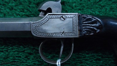 UNMARKED EUROPEAN PERCUSSION COAT PISTOL - Image 8 of 13