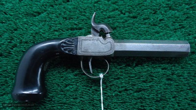 UNMARKED EUROPEAN PERCUSSION COAT PISTOL