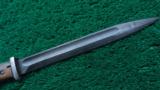  WW2 GERMAN MAUSER K98 BAYONET WITH WOODEN HANDLE - 8 of 14