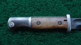  WW2 GERMAN MAUSER K98 BAYONET WITH WOODEN HANDLE - 7 of 14