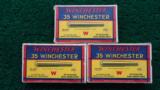 WA13 3 BOXES OF WINCHESTER 35 AMMO - 1 of 8