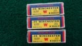 WA13 3 BOXES OF WINCHESTER 35 AMMO - 5 of 8