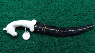 INDO PERSIAN MUGHAL DAGGER WITH HORSE HEAD HANDLE - Image 3 of 11