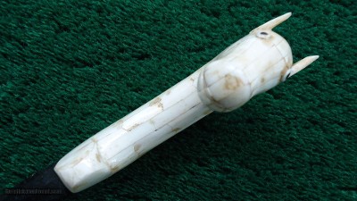 INDO PERSIAN MUGHAL DAGGER WITH HORSE HEAD HANDLE - Image 6 of 11