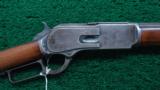WINCHESTER 1876 RIFLE WITH EXTRA HEAVY BARREL - 1 of 19