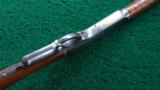WINCHESTER 1876 RIFLE WITH EXTRA HEAVY BARREL - 3 of 19