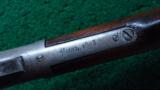WINCHESTER FIRST MODEL 1873 RIFLE WITH HEAVY BARREL - 8 of 20