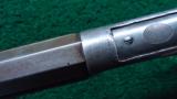 WINCHESTER FIRST MODEL 1873 RIFLE WITH HEAVY BARREL - 6 of 20