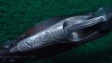 CASED DELUXE CARVED FRENCH TARGET PISTOL WITH FLOBERT STYLE ACTION - 13 of 21