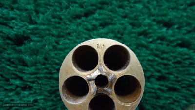 FANTASTIC CASED ENGRAVED REMINGTON NEW MODEL NUMBER 4 SPUR TRIGGER REVOLVER - Image 12 of 18
