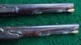 VERY INTERESTING PAIR OF EUROPEAN PERCUSSION PISTOLS - 13 of 15