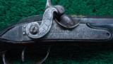 VERY INTERESTING PAIR OF EUROPEAN PERCUSSION PISTOLS - 5 of 15