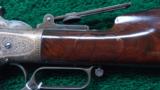 DELUXE ENGRAVED WINCHESTER 1866 PRESENTATION RIFLE - 20 of 25