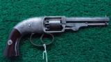 ONE OF A KIND EXHIBITION QUALITY ENGRAVED PETTENGILL PERCUSSION REVOLVER - 1 of 16