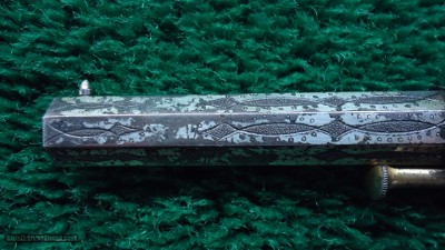 CASED ENGRAVED REMINGTON RIDER POCKET REVOLVER WITH MOTHER OF PEARL GRIPS - Image 10 of 16