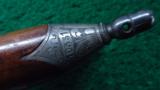 GOLD AND SILVER INLAID AND ENGRAVED GERMAN ZIMMERSCHUETZEN RIFLE BY C. STIEGELE - 16 of 19