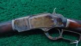 CASE COLORED WINCHESTER DELUXE MODEL 1873 RIFLE - 2 of 22