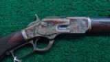 CASE COLORED WINCHESTER DELUXE MODEL 1873 RIFLE - 1 of 22