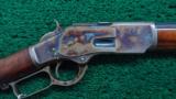 CASE COLORED SECOND MODEL WINCHESTER MODEL 1873 RIFLE - 1 of 20