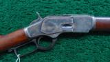 WINCHESTER 1873 WITH CASE COLORED RECEIVER