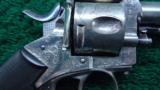ENGRAVED FRENCH DOUBLE ACTION BULLDOG REVOLVER - 7 of 16