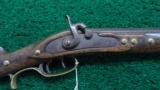 INDIAN PERCUSSION TRADE RIFLE IN .45 CALIBER - 1 of 17