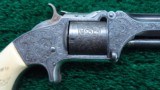 CASED NIMSCHKE ENGRAVED PRESENTATION NUMBER 2 ARMY REVOLVER - 2 of 20